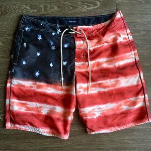 American Eagle Men’s Swim Trunks, Size Large